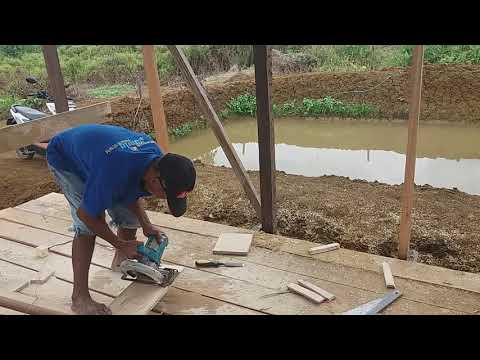 cara bikin cetakan paving dari kayu